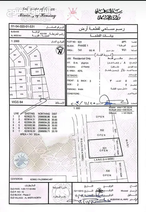 فررصه المسفاة الثانية شمال مساحة كبيرة