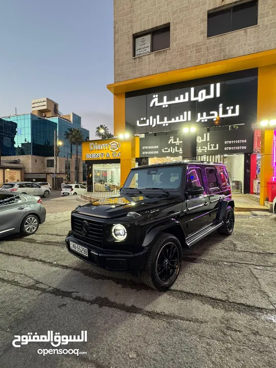 للإيجار جي كلاس 2025 G class بأفضل الأسعار
