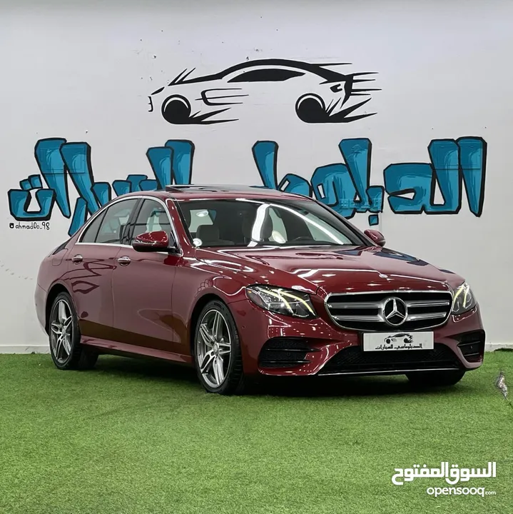 مرسيدس E300 2017 حادث بسيط