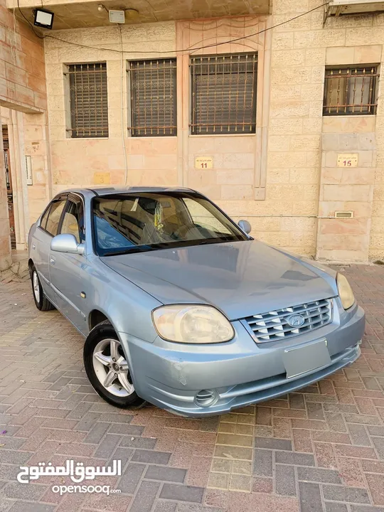 هونداي اكسنت 2005 اوتوماتك ترخيص تامين سنه افحص وين بدك ولا ضربة البيع فقط كاش وتنازل مباشرة