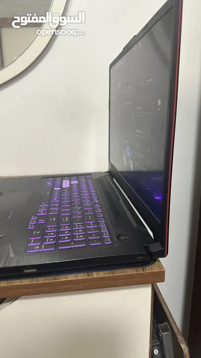 للبيع: لابتوب امريكيASUS TUF A17 + كيبورد ميكانيكي + ماوس جيمنج + سماعات + شنطة + ماوس باد طويلة