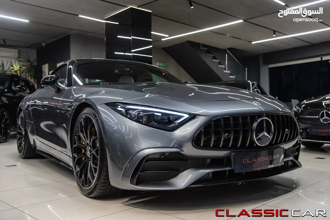 Mercedes Sl43 Amg 2022 Mild hybrid 4matic   السيارة وارد المانيا