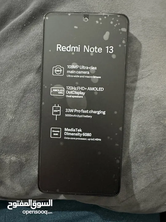 Redmi note 13 2sim 8+256 only phone