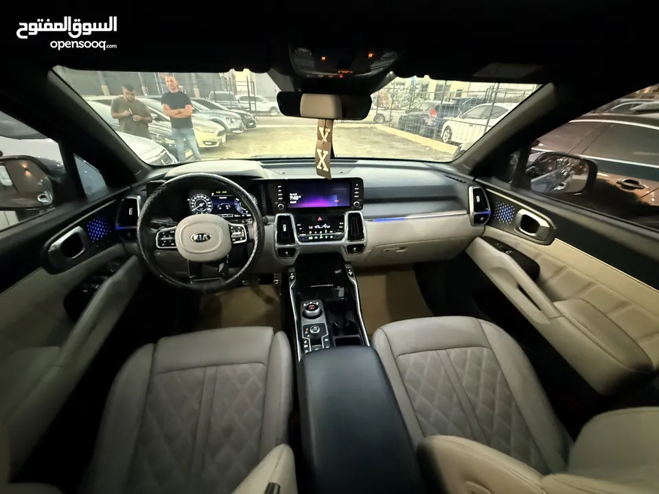 كيا سورينتو 2021 هايبرد 4x4 فل مسكر