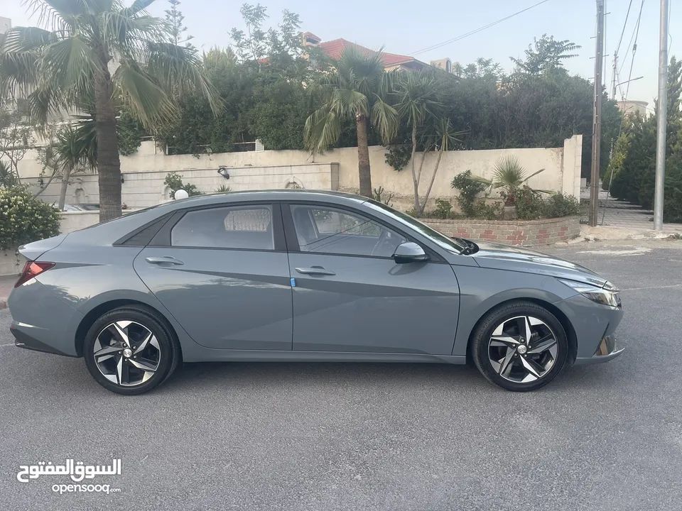 هيونداي افانتي 2021 جمرك جديد فحص كامل 7 جيد  وارد كوريا لم تستخدم في الاردن بحالة الوكالة