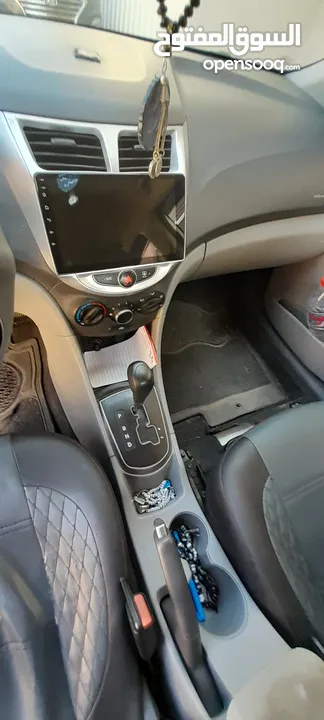 سيارة اكسنت 2015 افحص وين ما بدك وربنا يبارك لصاحب النصيب ان شاء الله   الدفع كااااااش 43 الف شيكل