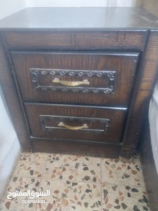 غرفة نوم مستعمله حاله جيده حدا شبه وكاله