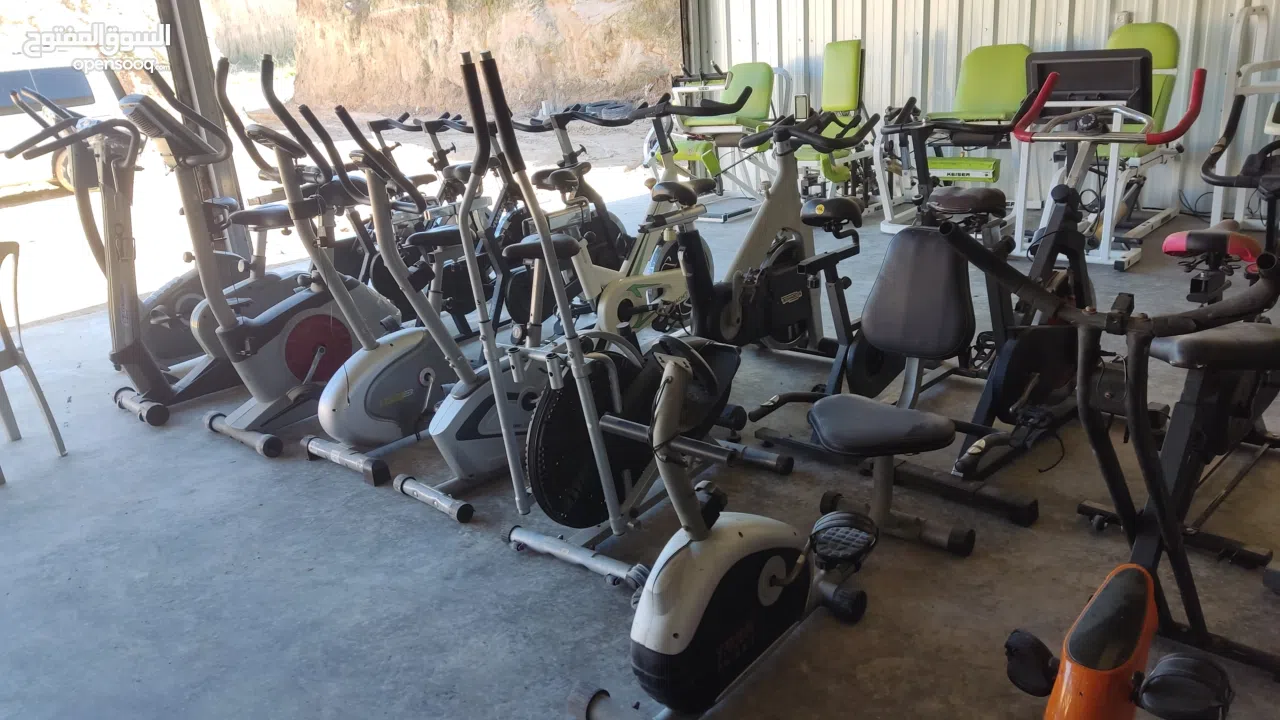 بمناسبة افتتاح المحل الجديد شارع جنين نابلس تنزيلات على جميع الماكنات الرياضيه