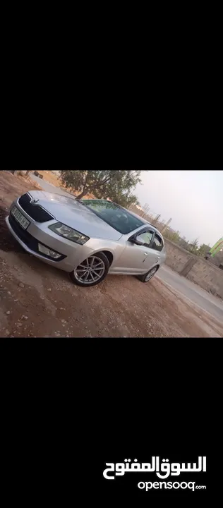 سكودا اوكتافيا 2016تسيير 2017 يد اولى اصل حكومي فتحه بنوراما بنزين 1400تيربو سياره صلاه النبي