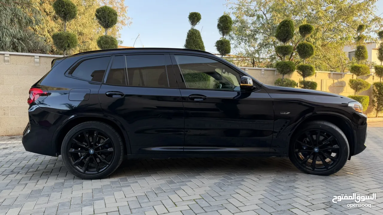 BMW x3 30e ترخيص   محرك 2000 هايبرد plug in/يقطع على الشحنه 30 كيلو متر  293 حصان