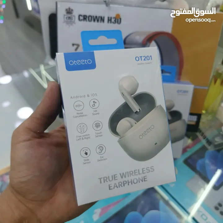 سماعات بلوتوث Ottetto الأصلية مكفول متوفر توصيل