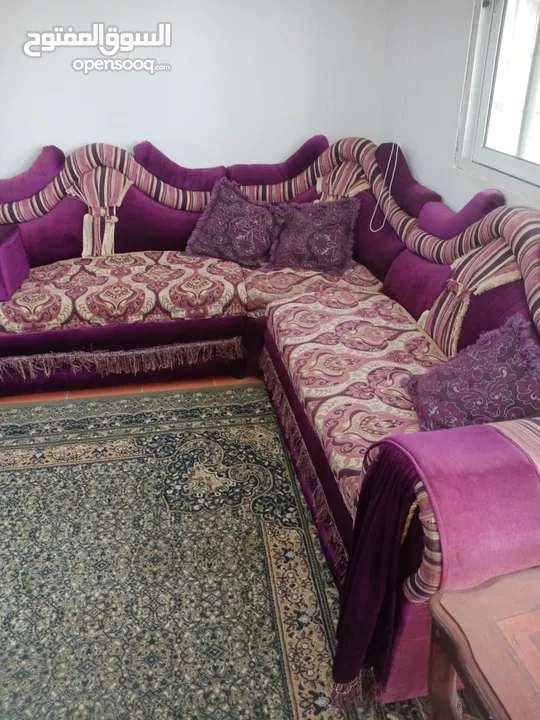 طقم كورنر مستعمل بحاله جيده
