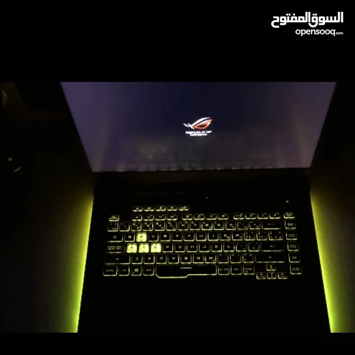 لابتوب Asus ROG Strix وارد امريكا مواصفات عالية واحترافية مخصص لمصممين المحترفين