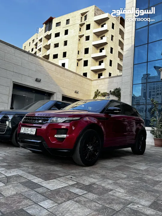 رينج روفر ايفوك نبيذي للبيع كاش او نص نص