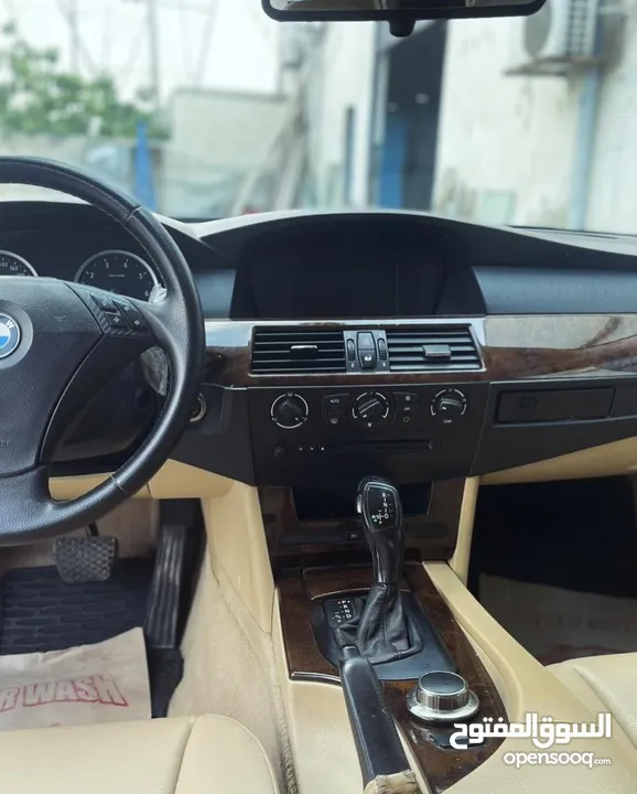 BMW E60 2007( 523 )للبيع فحص كامل بدون ملاحظات