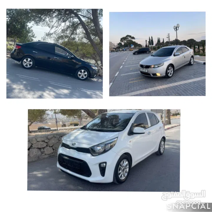 متوفر للبيع كيا بيكانتو2019. كيا فورتي 2008 فل اضافات 4 غيار