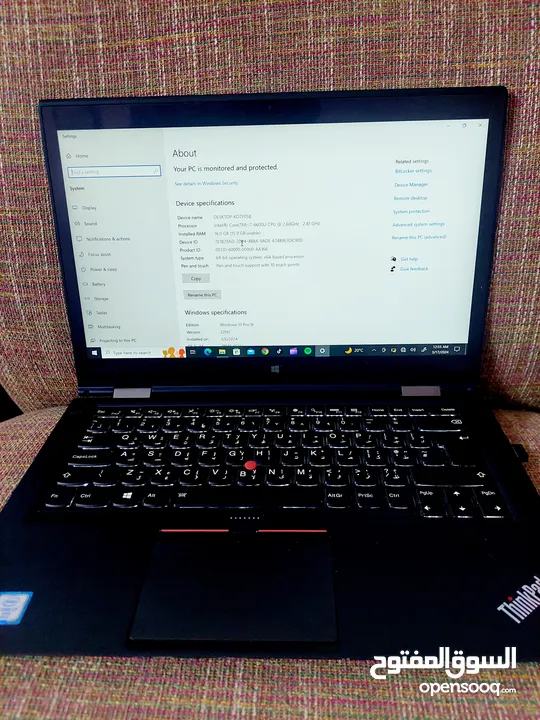 Lenovo Thinkped X1 yoga core i7 6th Gen(touch screen)360°