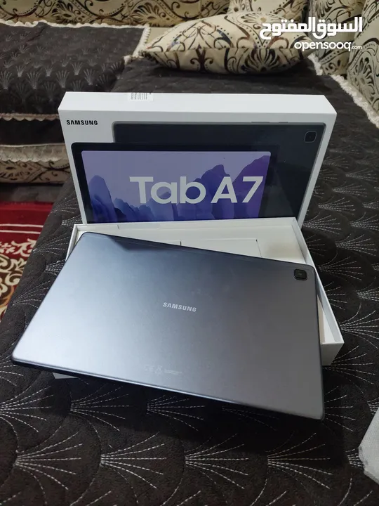 اخو الجديد Samsung Tap A7 واي فاي رام 3 جيجا 32 أغراضة والكرتونه الأصلية متوفر توصيل