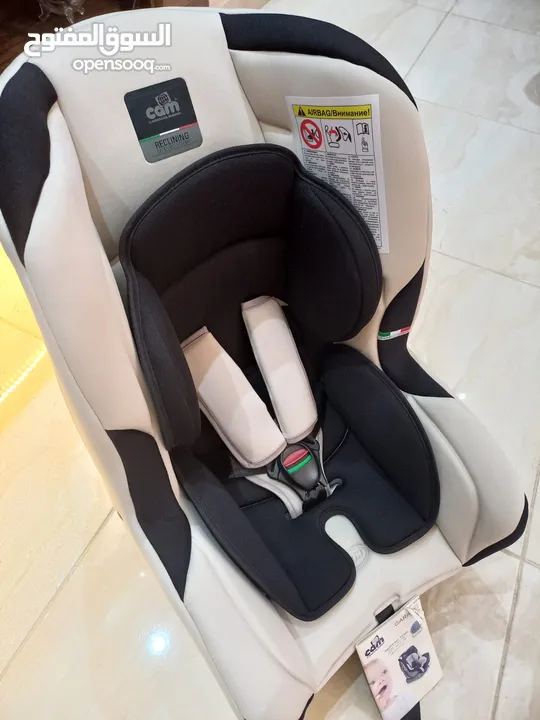 كرسي سيارة للاطفال جديد صناعة ايطالية جودة عالية ماركة cam