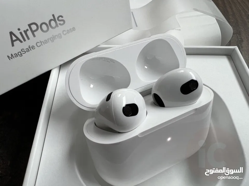 سماعات Airpods 3 درجة أولى صناعة أمريكية من شركة أبل