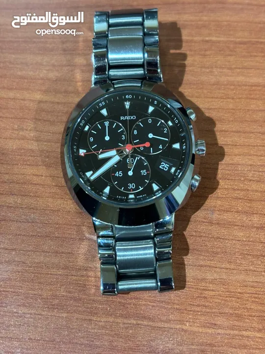 ساعه RADO بحال الجديد استعمال خفبف ضد الخدش زجاج زافاير