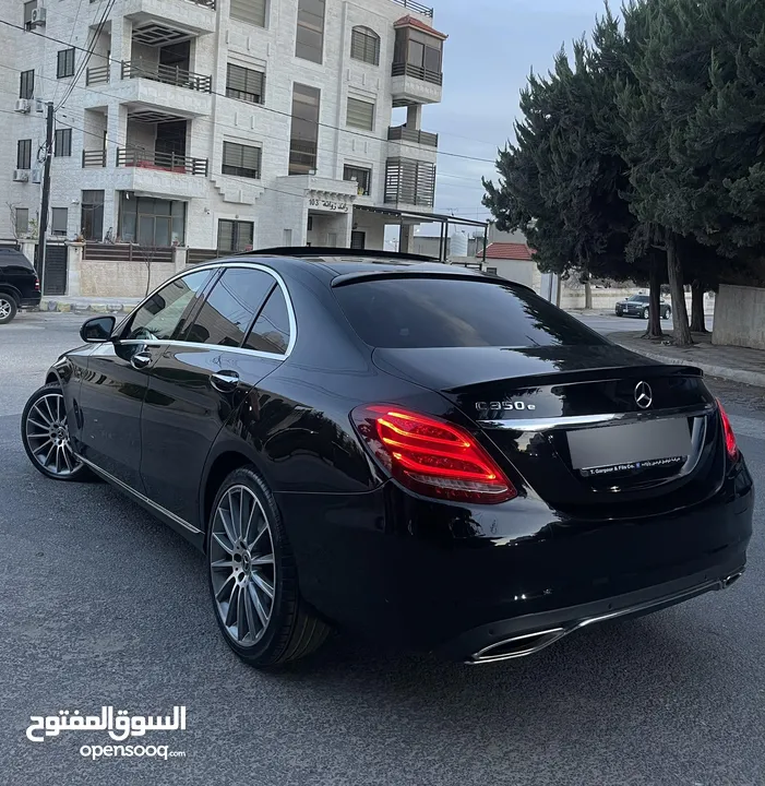 مرسيدس بنز C350e 2018 AMG وارد وصيانة غرغور