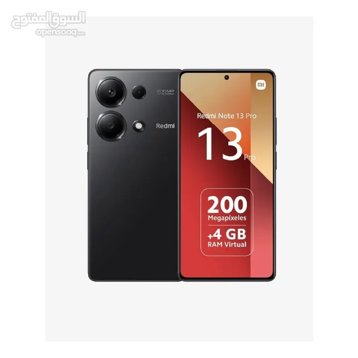 XIAOMI NOTE 13 PRO ( 512GB ) / RAM 12 NEW /// شاومي نوت 13 برو ذاكرة 512 رام 12 الجديد