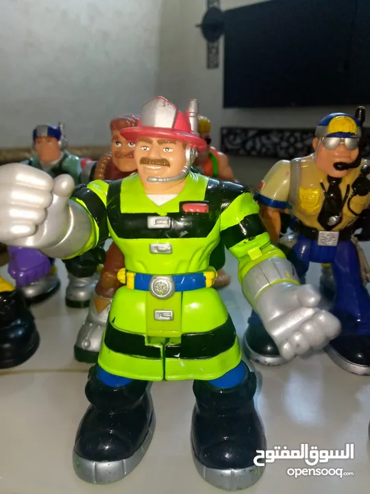شخصيات فيجرز رجال الاطفاء