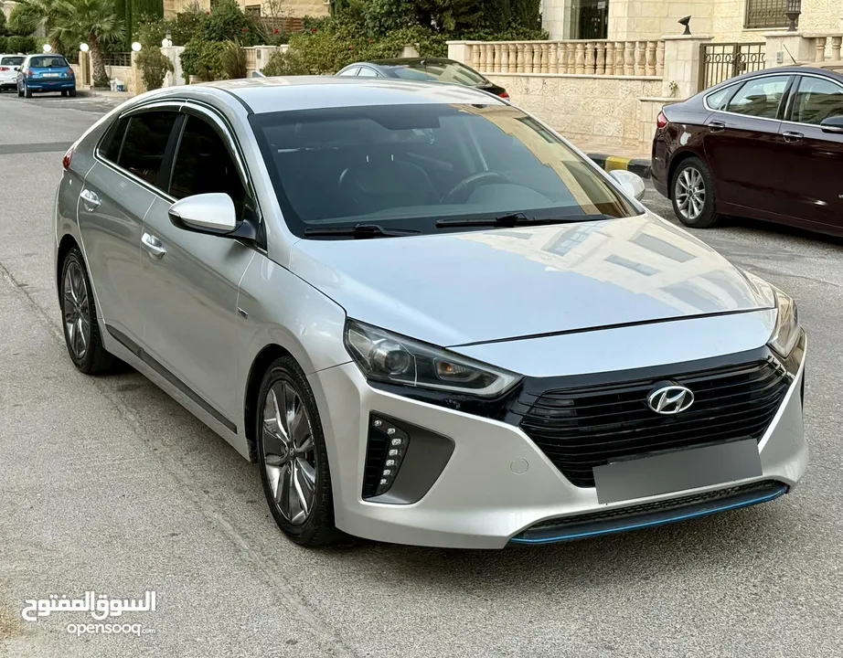 هيونداي ايونيك 2017 مواصفات كوريه فحص كامل 7 جيد استعمال شخصي