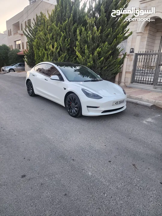 تيسلا 3 محركين اوروبي جمرك جديد مدخلين شحن 500 بيرفورمينس