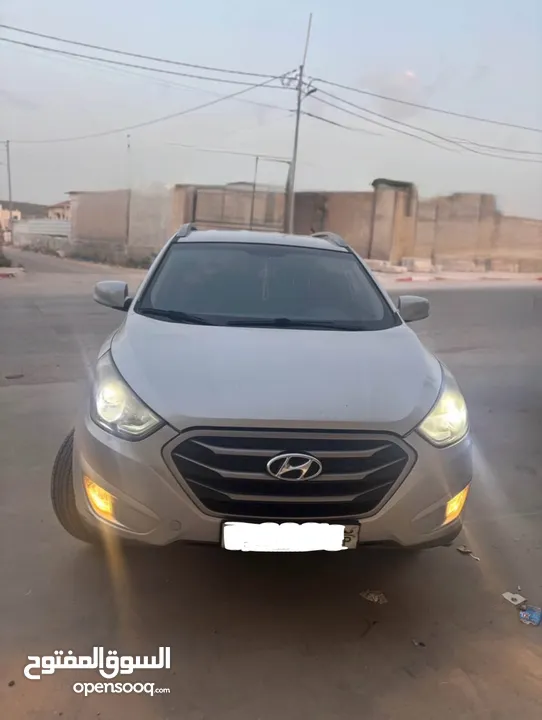 توسان 2014 فحص ولا ضربة 4x4 فل عدا فتحة سعررررر مغررررري