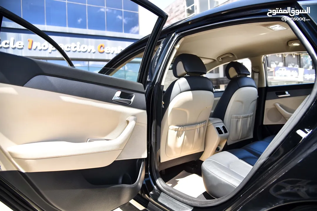 عرض لمدة اسبوع هونداي سوناتا بنزين بحالة الوكالة Hyundai Sonata 2018