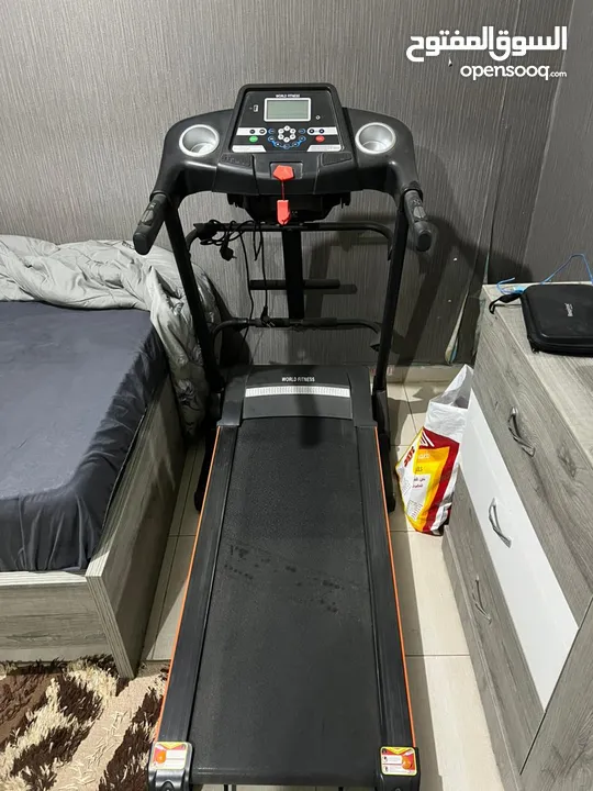 جهاز تريدميل world fitness