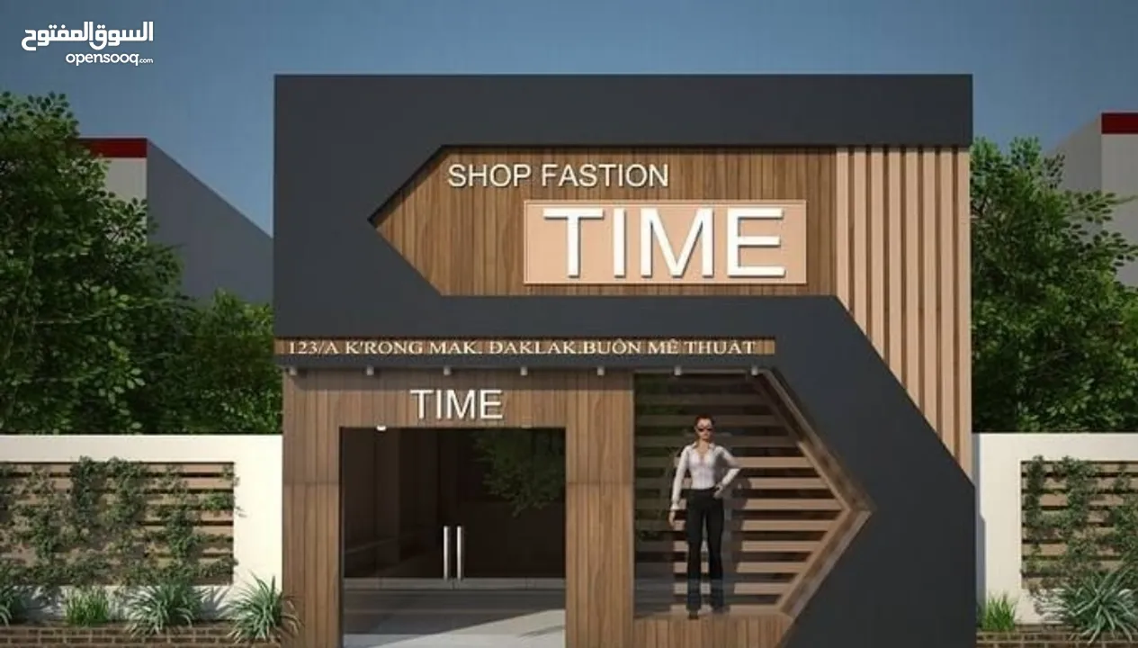 محلات مع سدة للايجار بسعر ممتاز