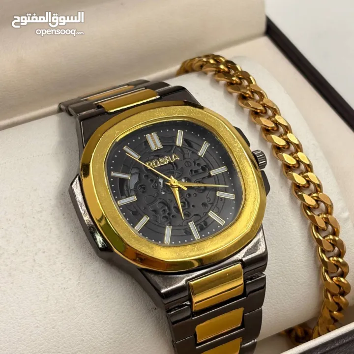 ساعات كبلز بالتصميم الفخم الجديد  السعر  90 شيكل  شامل علبة كبلز