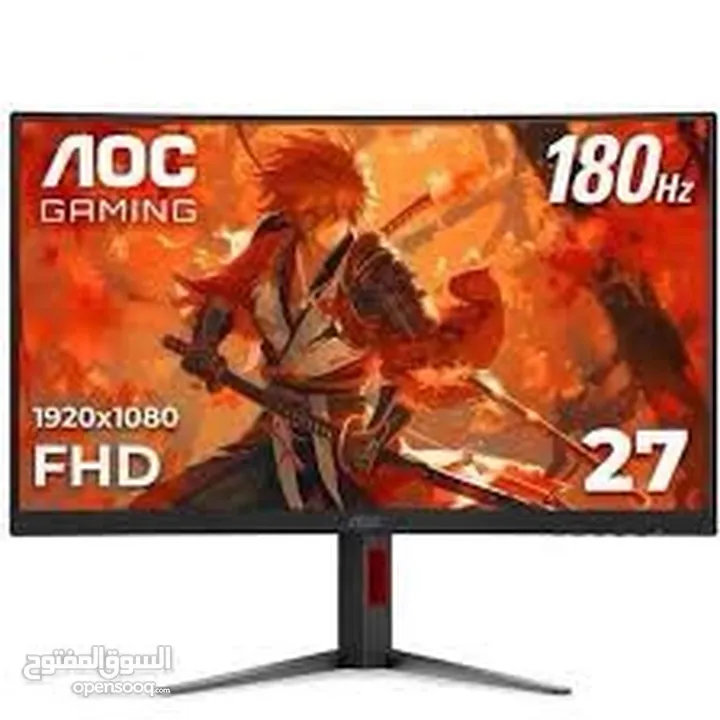 شاشة Aos 180 هيرتز  2K HDR OLED  بحجم 27 انش  انتهز الفرصه بسعر العرضض 800 شيييكل بدل 1110