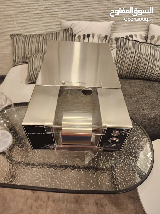 snowflake ice Shaver machine   > "ماكينة  ثلج رقاقات الثلج"  عرض خاااااااااااااااص لغاية مساء اليوم