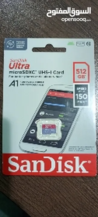 كارت ميموري سانديسك اصلي الترا 512 جيجا  - Sandisk 512GB memory card