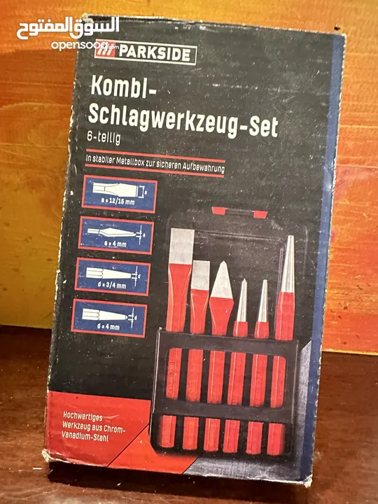 عدد يدوية وارد أوروبي بحال الوكالة للبيع بسعر مغري DEWALT BOSCH PARKSIDE and DREMEL