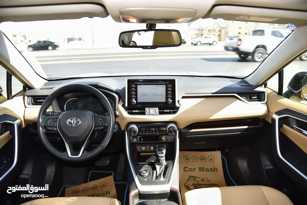 تويوتا راف فور هايبرد بلاك ايديشن Toyota RAV4 Hybrid AWD 2021 Black Edition