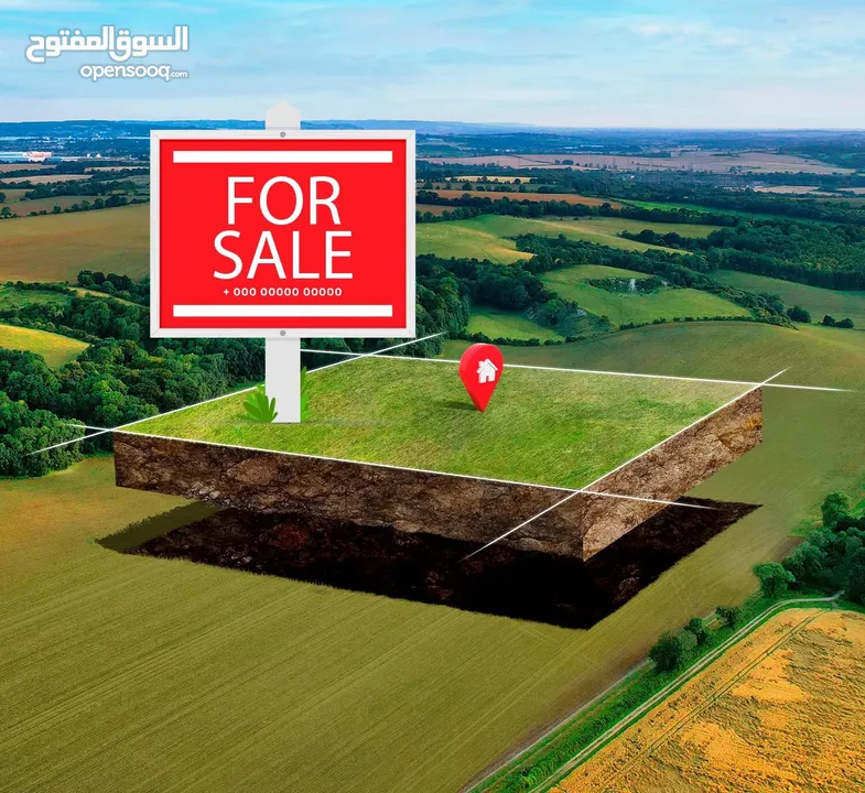 فرصة استثمارية لا تُعوض  قطع اراضي للبيع في بلدة كفر اللبد بمساحات مختلفة في موقع مميز