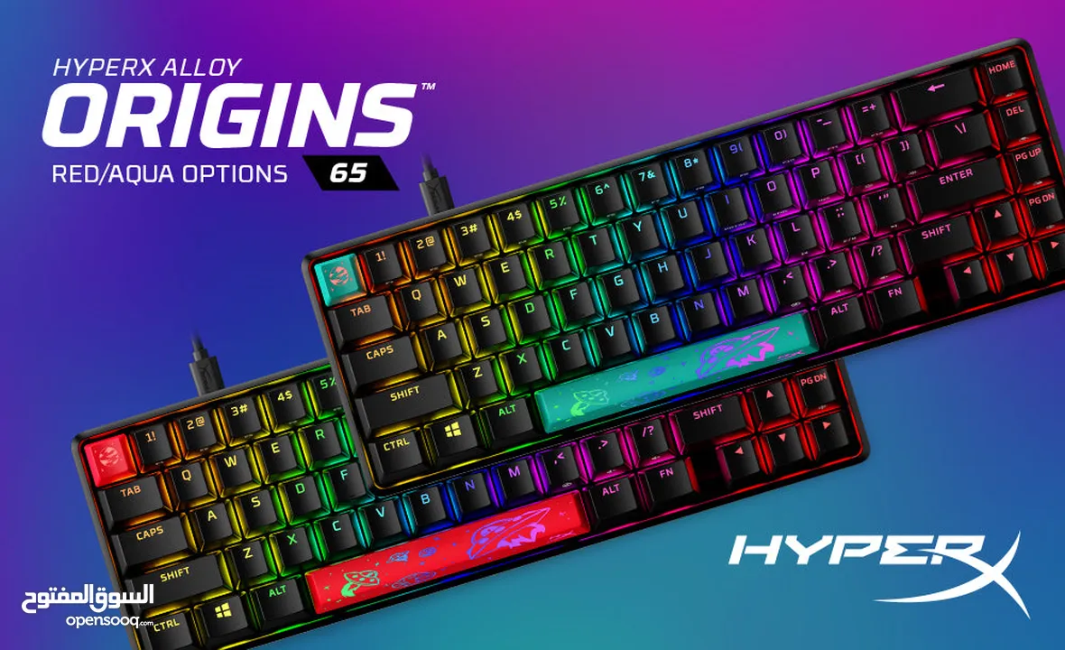 كيبورد hyperx alloy origin red switch بعرض سعر حرق لفترة محدودة