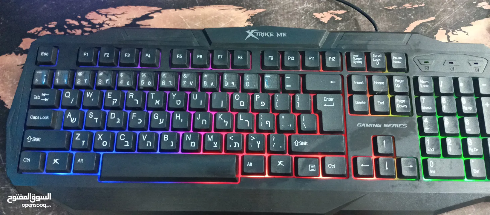 كيبورد جيمينج RGB مناسب الالعاب والعمل المكتبي الافضل في الاسواق