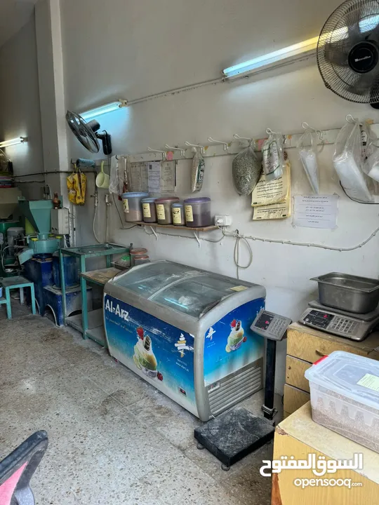 مشروع مطحنة وغربلة حبوب بلدية قائم