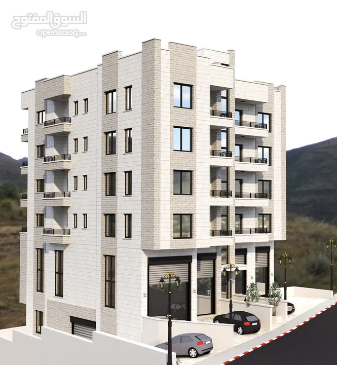 شقة في بيب ايبا 143 م طابق خامس بعمارة قيد الانشاء