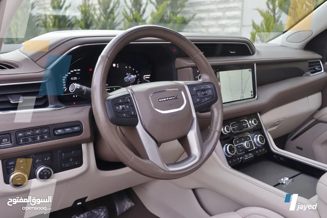 GMC Yukon Denali 2022 جي ام سي يوكن دينالي للبيع بحالة الوكالة تحت الكفالة2027