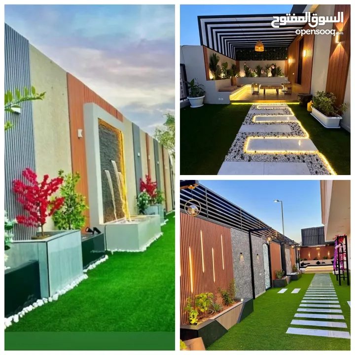 مجموعة أحضر ومنظر لتصميم وتنسيق القصور والڤلل والشاليهات والحدائق  تعود لكم من جديد