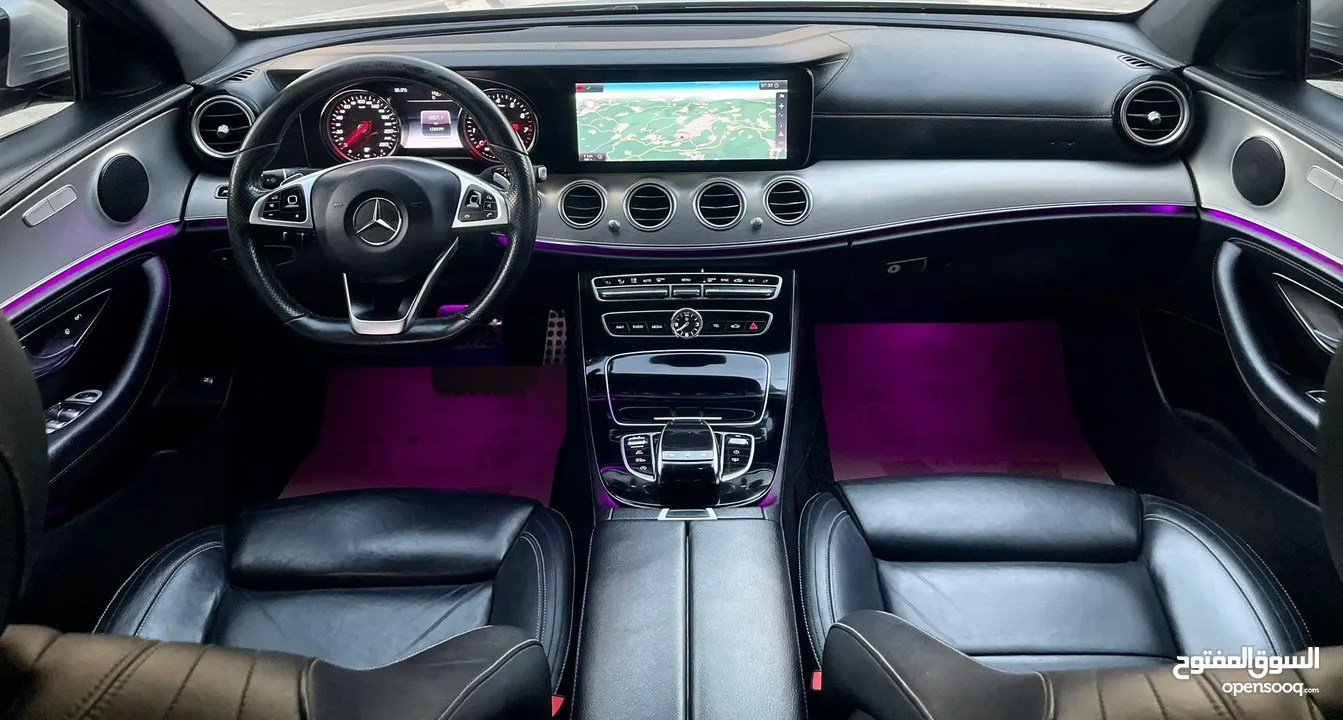 فل أوبشن - دهان شركة بالكامل - سيارة مميزة جدا جدا - Mercedes benz (E200) - AMG