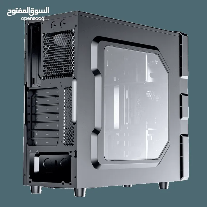 كيس جيمنغ  من جيماكس مضيئ رجب تصميم للحرارة GAMEMAX  GM-ONE RGB BK Case Gaming