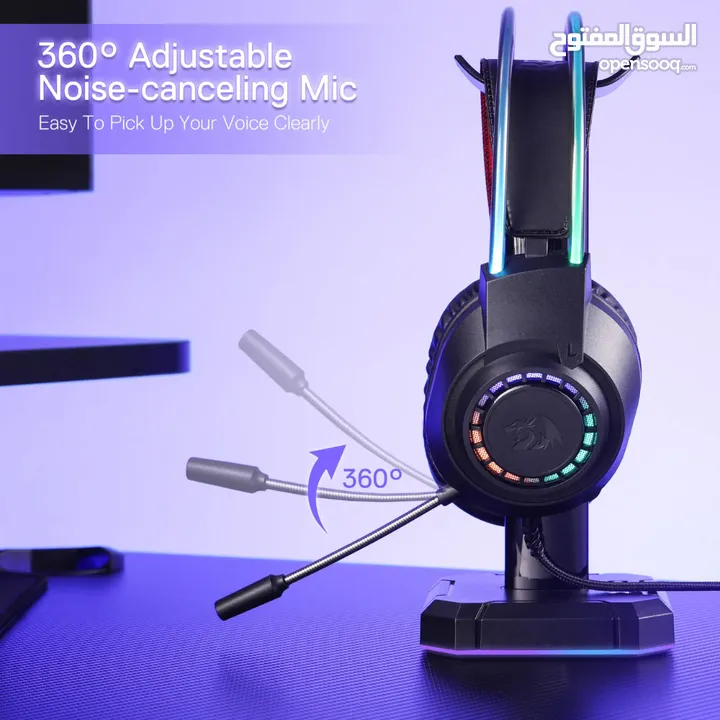 Redragon H231 SCREAM Wired Gaming Headset سماعات ريدراجون سكريم صوت ممتاز